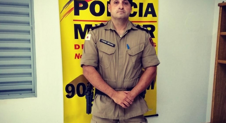 Tenente Jean Max é o novo comandante da 90ª Cia de Polícia Militar de Carmo do Paranaíba