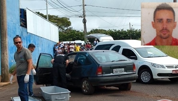 Homem de Presidente Olegário é executado a tiros dentro de automóvel na cidade de Patos de Minas 