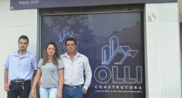 Olli Construtora - Arquitetura e Serviços de Engenharia inaugura escritório em Lagoa Formosa