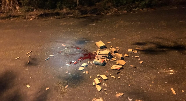 Jovem agredido a tijoladas e jogado em cratera em Ibiá é resgatado por policiais militares