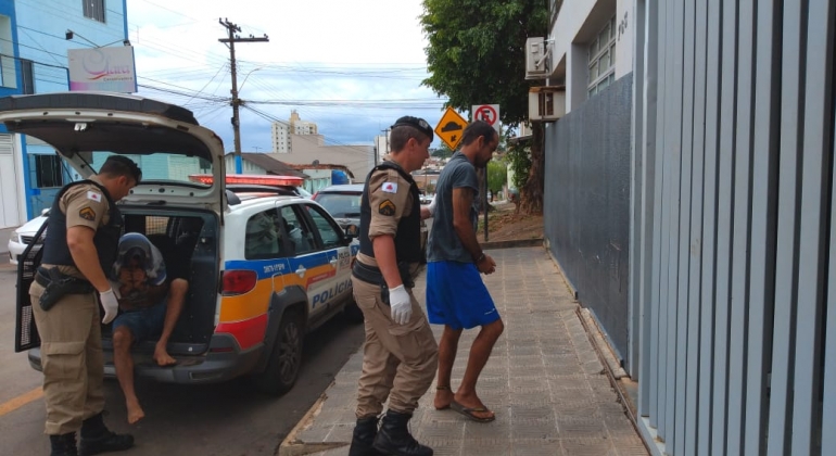 Ladrões cometem furtos em escola estadual de Lagoa Formosa e acabam detidos