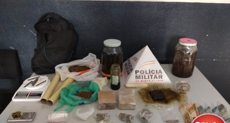 Delivery: PM prende primos suspeitos de vender drogas no centro de Patos de Minas