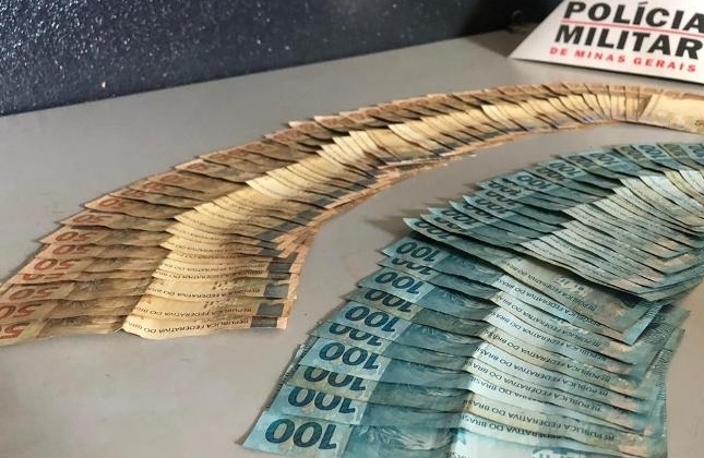 Denúncia leva PM a apreender R$ 5 mil reais em casa de suposto traficante em Patos de Minas