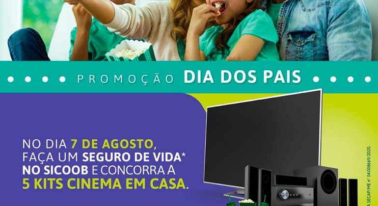 Faça Seguro de Vida no Sicoob Credipatos e concorra a vários prêmios