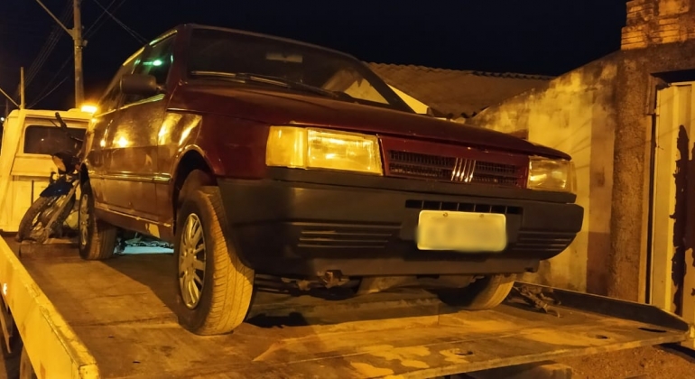 Menores praticam três crimes em poucos dias em Carmo do Paranaíba, o mais recente foi o furto de um carro
