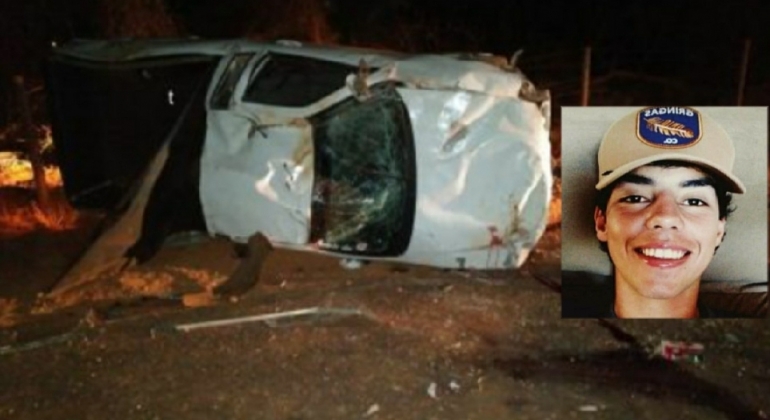 Jovem de 21 anos morre em acidente na estrada que Liga Lagoa Formosa ao Distrito de Limeira 