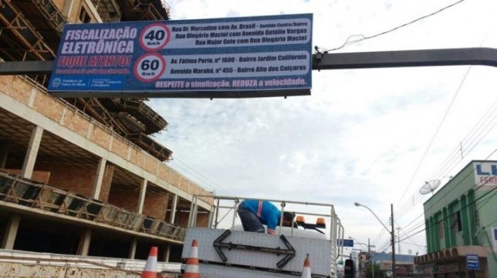 Radares de velocidade serão recolocados na Avenida JK em Patos de Minas