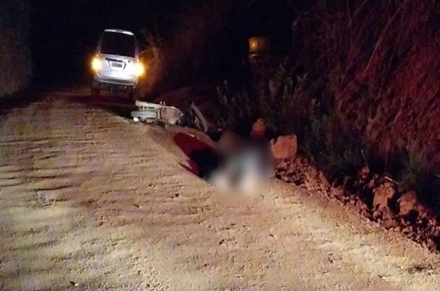 Homem de 34 anos morre em acidente de moto na LMG-726 em Presidente Olegário Homem de 34 anos morre em acidente de moto na LMG-726 em Presidente Olegário