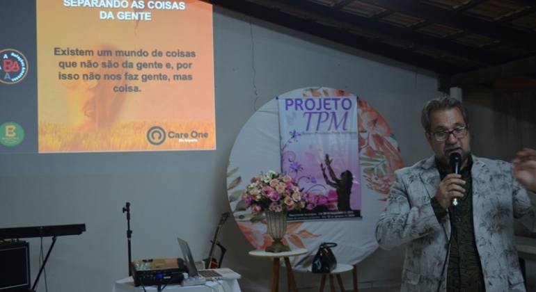 Palestra com psicólogo finaliza ações do Projeto TPM em Lagoa Formosa 