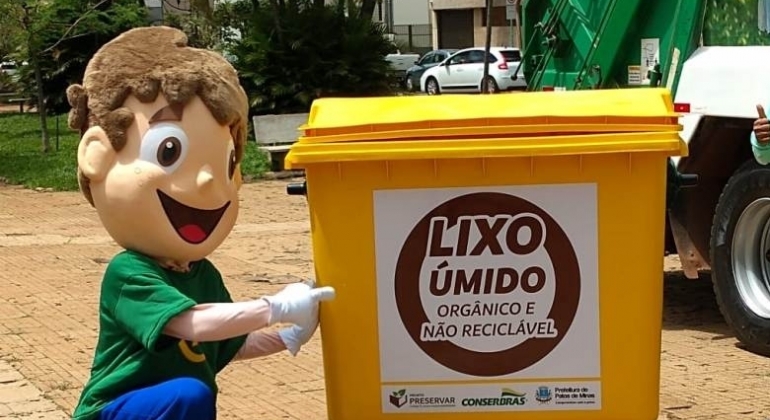 Conserbras implanta em parceria com a Prefeitura, serviço de Coleta Seletiva de materiais recicláveis