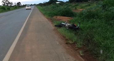 Motoqueiro inabilitado atropela e mata pedestre na MGC-230 no município de São Gotardo