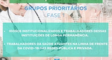 Covid-19: primeiras doses em Patos de Minas serão para idosos asilados, funcionários de asilos e trabalhadores da linha de frente