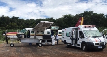 COVID-19: Corpo de Bombeiros transfere pacientes de Presidente Olegário e Vazante para Caratinga