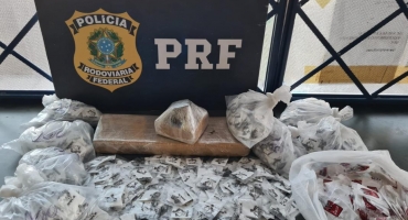 PRF prende homem com mais de mil papelotes de cocaína em Patos de Minas 