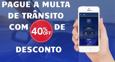 Novo sistema digital possibilita desconto de 40% em multas de trânsito