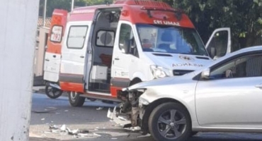 Motociclista inabilitado se envolve em acidente em Patos de Minas