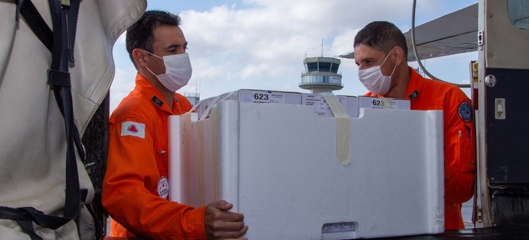 SRS Patos de Minas recebeu o 25° lote de vacinas contra a COVID-19