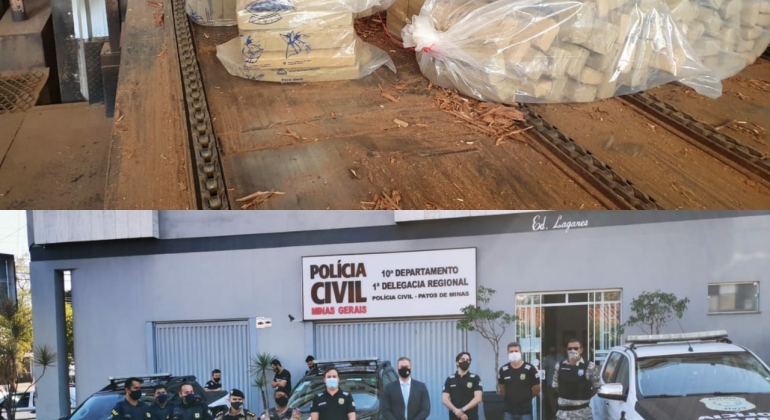 Polícia Civil incinera mais de 700 quilos de drogas em Patos de Minas