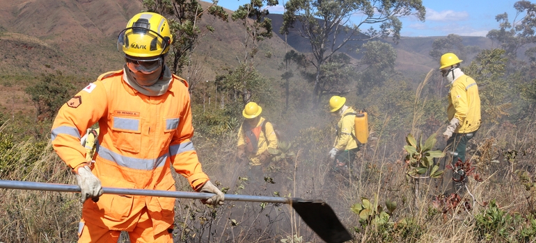 Estado de Minas Gerais lança Plano de Resposta para atendimento a incêndios florestais
