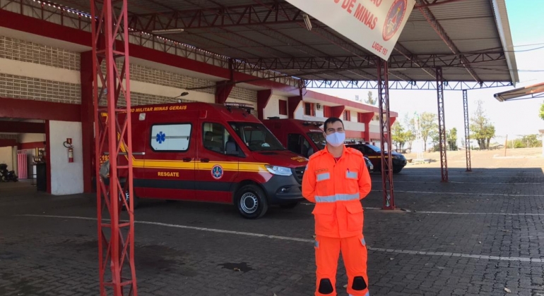 Capitão Maia volta a Patos de Minas para reforçar o quadro operacional do Corpo de Bombeiros  