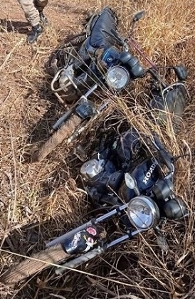 Motocicletas furtadas em Patos de Minas e Presidente Olegário são localizadas abandonadas