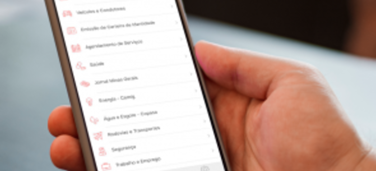 Serviços como emissão de certidões, consulta de IPVA, agendamento nas UAIs e boletins de ocorrências on-line podem ser feitos através do MG App