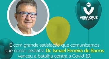 Dr. Ismael, renomado pediatra de Patos de Minas tem alta médica após ser internado com COVID-19