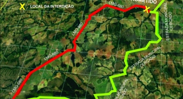 A partir da próxima quarta-feira (08), LMG-680 entre Paracatu e Brasilândia de Minas fica interditada por 30 dias para obras de manutenção