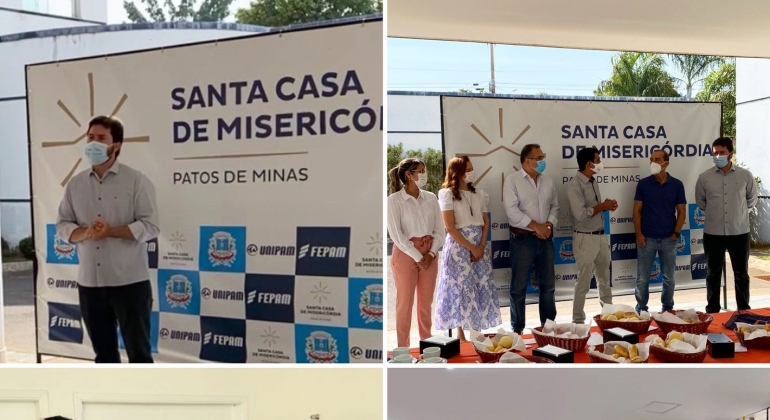 30 novos leitos de UTI são inaugurados na Santa Casa de Misericórdia de Patos de Minas