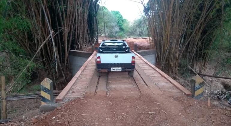 Ponte do Curraleiro em Patos de Minas é liberada para tráfego após reforma