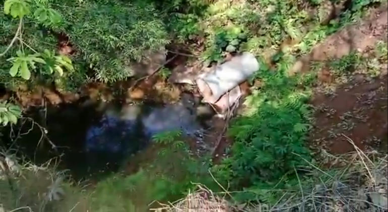 Vídeo mostra esgoto sendo lançado em lagoas do Parque do Mocambo em Patos de Minas