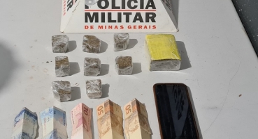  Denúncia leva PM a localizar maconha e prender dois suspeitos de tráfico em Patos de Minas