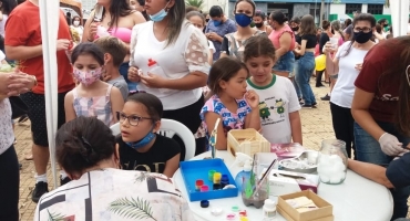 Projeto Viva Patos comemora Dia das Crianças na Praça do Fórum