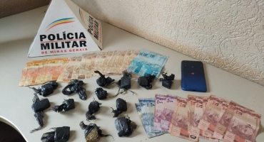 Polícia Militar Rodoviária apreende droga e veículo adulterado na BR-354 em Carmo do Paranaíba 