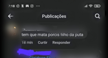 Homem é preso após ameaçar policiais nas redes sociais em Patos de Minas