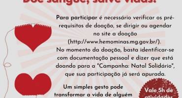 Curso de Psicologia promove campanha solidária de doação de sangue