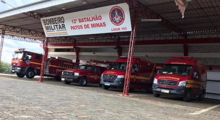 Corpo de Bombeiros de Patos de Minas realiza campanha para ajudar população atingida pelas chuvas em Minas Gerais