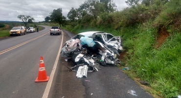 Menino de 6 anos morre em grave acidente ocorrido na BR-354