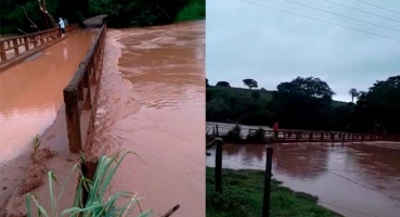 Nível do Rio Areado preocupa moradores de Major Porto no município de Patos de Minas 