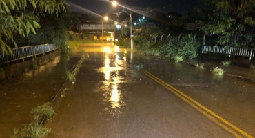 Chuvas: ponte entre Jardim Paulistano e Cristo Redentor em Patos de Minas é interditada 