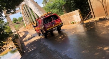 Águas do Rio Paranaíba baixam e Ponte do Arco em Patos de Minas é liberada para trânsito de veículos 