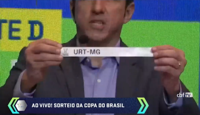 O adversário da URT na primeira fase da Copa do Brasil será o Avaí