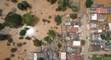 Chuvas: Rio Paranaíba em Patos de Minas está a quase 10 metros acima do nível 