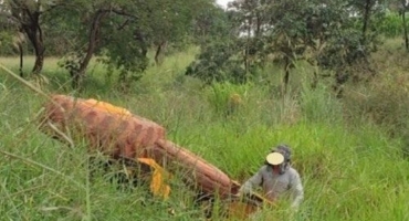 Condutor morre após trator tombar na BR-365 em Guimarânia 