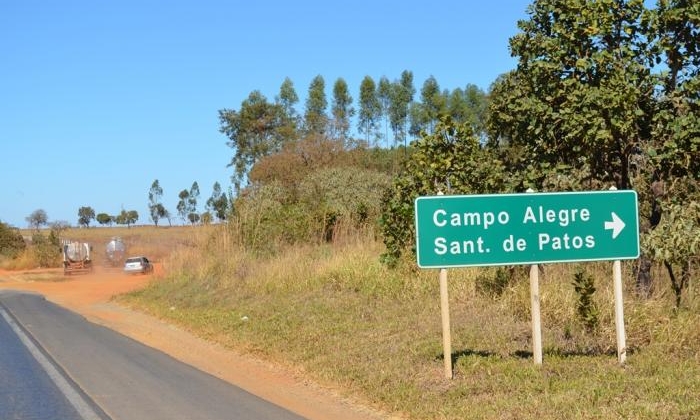 Desvio por Lagoa Formosa até Santana de Patos já pode ser usado por motoristas de veículos leves para chegar a BR-365