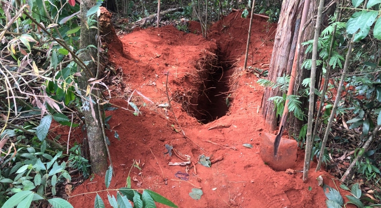 Corpo de jovem é encontrado enterrado na zona rural de Patos de Minas com mãos e pés amarrados