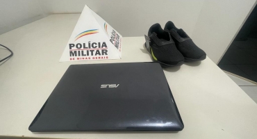 Notebook furtado em Lagoa Formosa é recuperado pela Polícia Militar