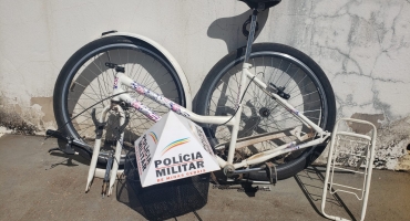 Polícia Militar de Lagoa Formosa recupera bicicleta furtada, prende suspeitos e apreende arma de fogo 