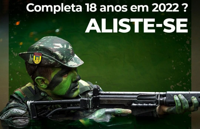 Alistamento militar obrigatório pode ser feito também pela internet