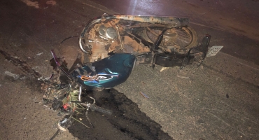 Motociclista morre em grave acidente entre carro e moto na MGC-354, em Patos de Minas